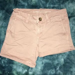 Muted Pink American Eagle shorts